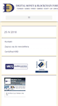 Mobile Screenshot of digitalmoneyforum.biz